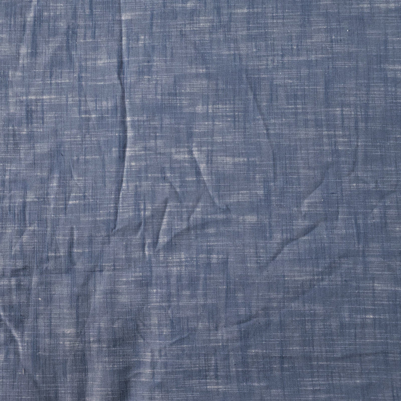 ( Width 60 Inches ) Pure Cotton Handloom Blue Plain