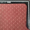 Pure Cotton Handloom Peachy Red With Cream Small Arrowhead Motifs Fabric