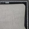 Pure Cotton Handloom White With Black Thin Lines Hand Woven Fabric