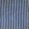 Pure Cotton Indigo Border stripes Hand Block Print Fabric