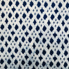 Pure Cotton Indigo Stars Motifs Hand Block Print Fabric