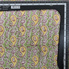 Pure Cotton Jaipuri Grey With Kairi Hand Block Print Fabric