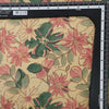 Pure Cotton Jaipuri Mustard With Pink And Green Flower Hand Block Print Fabric