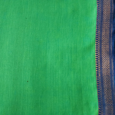 Pure Cotton Mangalgiri Green Blue