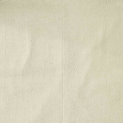 ( Pre-Cut 1.25 Meter ) Pure Cotton Plain White Hand Woven Fabric