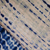 Pure Cotton Shibori Tie And Dye Grey And Blue Fabric