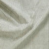 Pure South Cotton Handloom White With Black Stripes Hand Woven Fabric