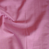 Pure Slub Cotton Rose Pink Fabric