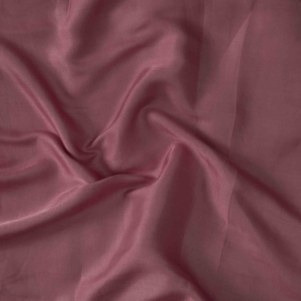 Satin Linen Light Pink Hand Woven Fabric
