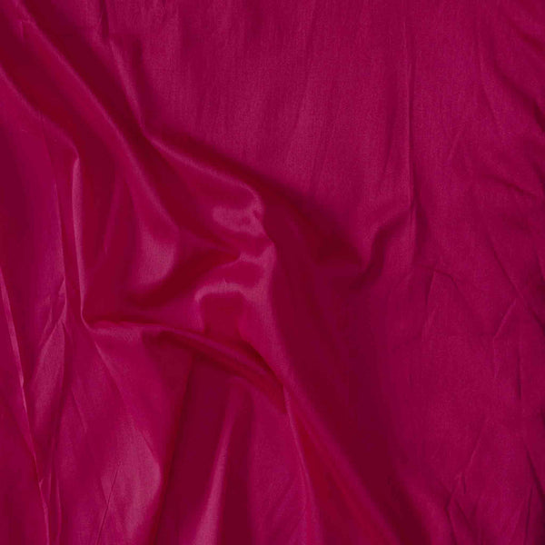 Satin Linen Pink Hand Woven Fabric