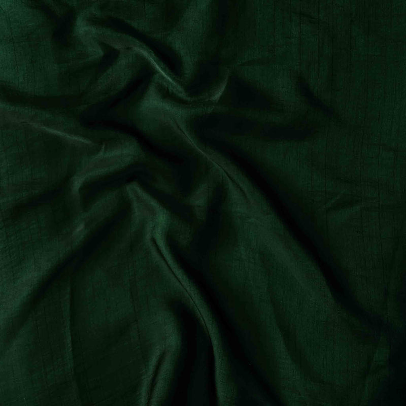 Super Flowy Nysa Fabric- Dark Green