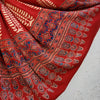 AARA- Beautiful Rich Modal Silk Ajrak Hand Block Printed Saree