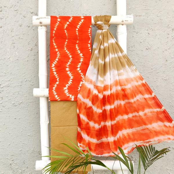 AAVNI - Pure Cotton Shibori Daily Wear Set