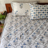 Aafreen Pure Cotton Jaipuri Double Bedsheet