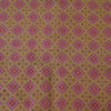 Banarasi Brocade Cream With Pink Patola Weaves Woven Fabric