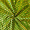 Banarasi Green Brocade With Tiny Gold Woven Butti Blouse Piece Fabric ( 1 meter )