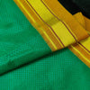 Bluish Sea Green Dual Shade Traditional Maharashtrian Khan Cotton Silk Fabric