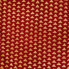 Brocade Silk Maroon With Tiny Woven Gold Zari Triangles Hand Woven Banarasi Fabric
