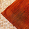 Cotton Rayon Shaded Orange Slub Woven Fabric