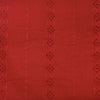 Crepe Cotton Maroon With Stripe Cutwork Embroidery Fabric