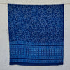 DHAARA - Pure Cotton Akola Indigo Jaal Hand Block Printed Dupatta