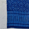 DHAARA - Pure Cotton Akola Indigo Jaal Hand Block Printed Dupatta