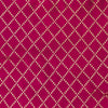 Dola Silk Royal Pink With Diagonal Zari Checks Woven Fabric