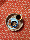 EKTA - Pure Cotton Hand Woven Brick Orange Weaves Double Bedsheet