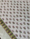 Ek Khwab Pure Cotton Jaipuri Double Bedsheet Thread Count 250