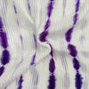 Georgette Violet Shibori Kaatha Flowy Fabric