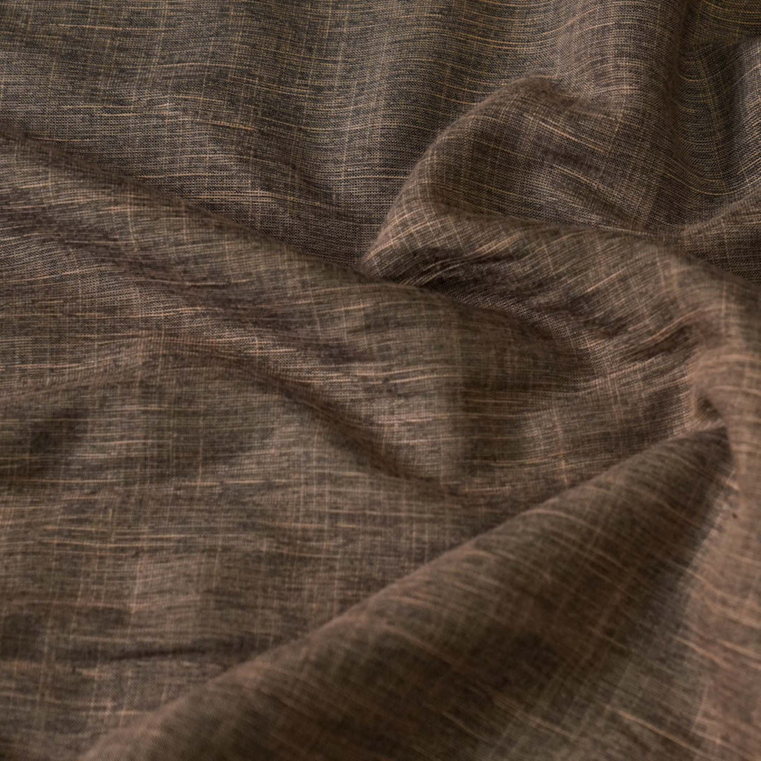 Handloom Rayon Ash Colour Cotton Textured Fabric – Sanskruti