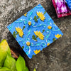 Handmade Upcycled Blue And Yellow Jaipuri Slip Box