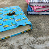 Handmade Upcycled Blue Scooter Lock Book