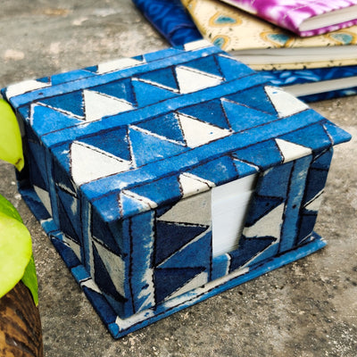 Handmade Upcycled Dabu Jahota Slip Box