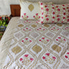 Lodhi Gardens Pure Cotton Jaipuri Double Bedsheet