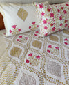 Lodhi Gardens Pure Cotton Jaipuri Double Bedsheet