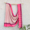 MENAKA - Pure Cotton Pink Bengal Handloom Saree