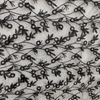 MERAKI - Beautiful Black Net With Embroidery Jaal Dupatta
