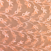 MERAKI - Beautiful Peach Net With Embroidery Jaal Dupatta