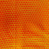 Mango Satin Silk Orange And Mango Tiny Triangles Fabric