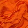 Mango Silk Shades Of Orange Reversible Flowing Fabric