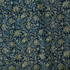 Modal Cotton Indigo With Floral Jaal Hand Block Print Fabric
