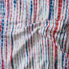 Modal Cotton Shibori Shades Of Blue And Red Hand Made Fabric
