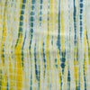Modal Cotton Shibori Shades Of Blue And Yellow Hand Made Fabric