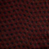 Modal Silk Vanaspati Maroon With Black And Brown Hand Block Print Fabric