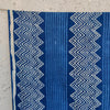 NEER - Pure Cotton Indigo Zig Zag Hand Block Printed Fabric