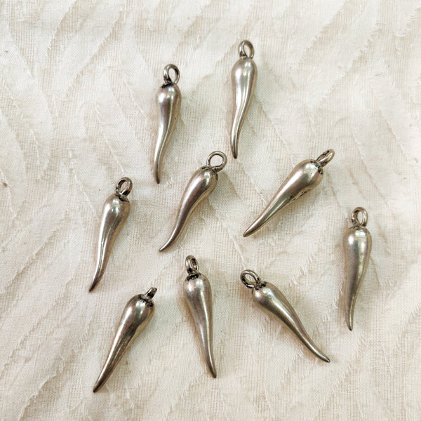 Pack Of 5 Mirchi Metal Button