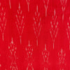 Pure Cottn Ikkat Red With Tree Woven blouse Fabric ( 80 cm )