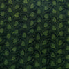Pure Cotton Akola Dabu Dark Green With Wild Fruit Jaal H mp Polland Block Print (0.82 meter)