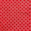 Pure Cotton Akola Dabu Pinkish Red With Jaali Hand Block Print Fabric